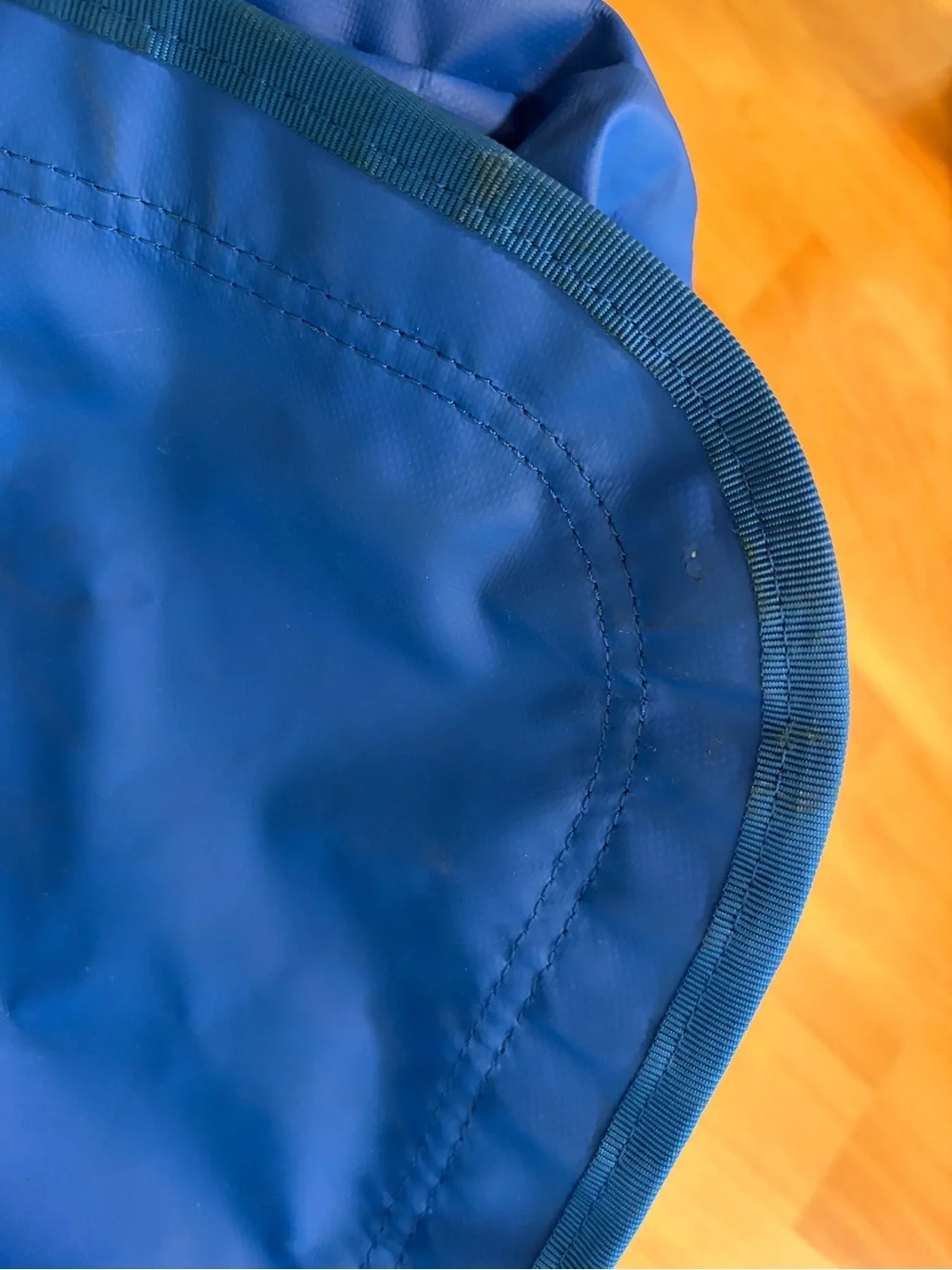 The North Face Blue Basecamp M 71L Duffle Bag